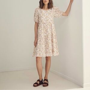 Oak Measow passion flower frill bottom dress